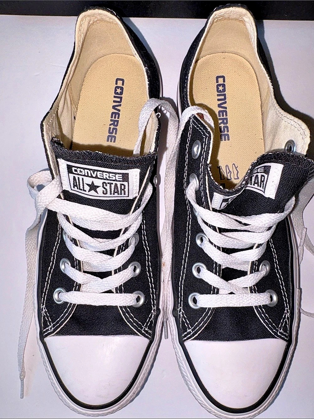 Converse Chuck Taylor All Star Ox Black & White US 8 Sneakers